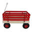 Outdoor Wooden Wagon Cart With Folding Handle-125205149