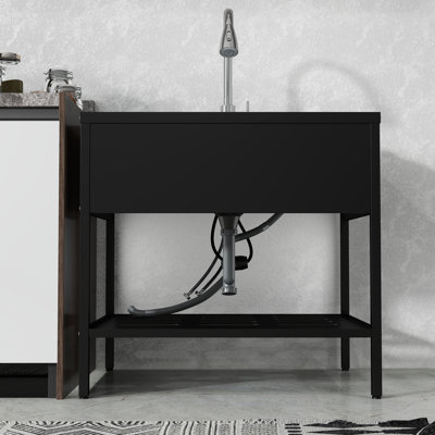 Stainess Steel Single Bowl Utility Sink