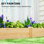Wood Raised Garden Bed