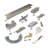 Solid Wood Paneled without Installation Hardware Kit Bifold Door-97959379