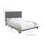 Upholstered Bed-213019069-213019071