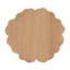 Applique en bois de rose massif non sculptée à la main 2-7 / 8 po x 1/2 po-75104809
