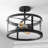 Pinkney Glass Semi Flush Mount-777473536