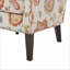 Chaise d'appoint rembourrée pour adultes Colette, chaise d'appoint polyvalente pour le salon et les petits espaces