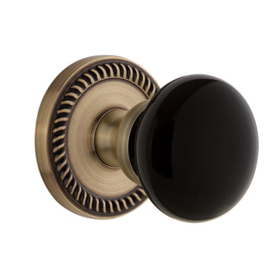 Grandeur Newport Rosette Double Dummy with Coventry Door Knob