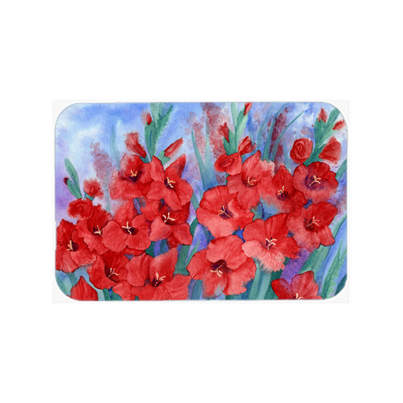 Planche à découper en verre caroline trésors gladioli