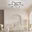 78cm 7 - Blade Reversible Dimmable LED Ceiling Fan With Remote Control And APP-1677291155