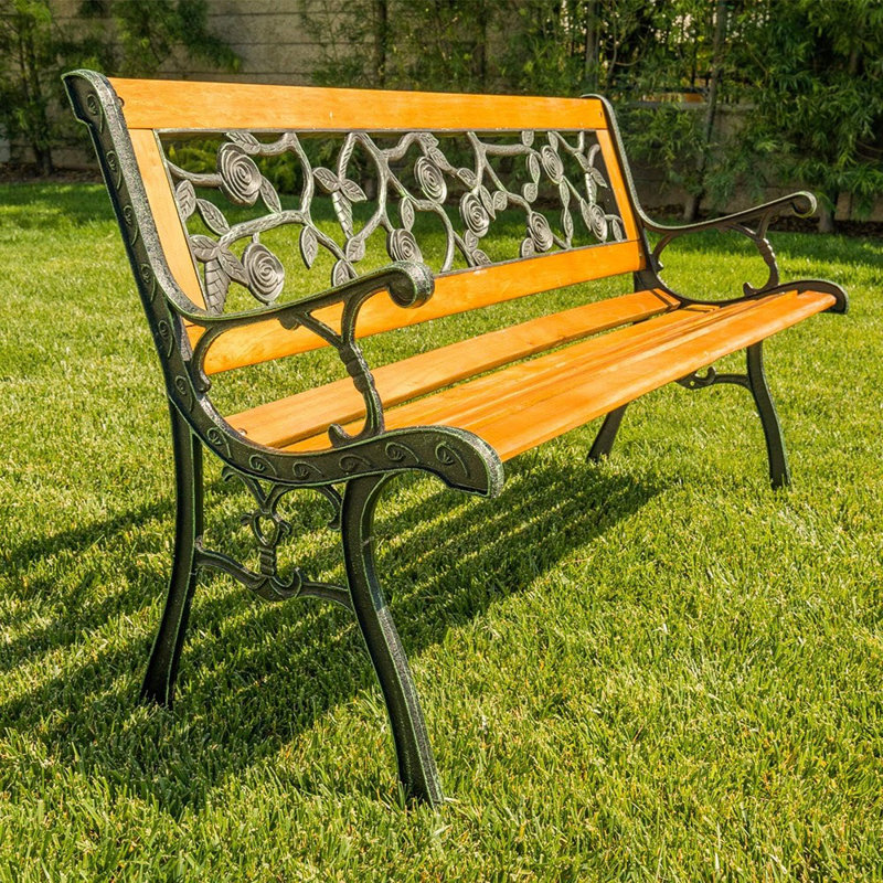 Dégagement de bancs de mobilier de jardin en métal pour banc de parc
