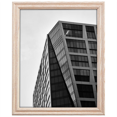 Beveled Wood Single Picture Frame