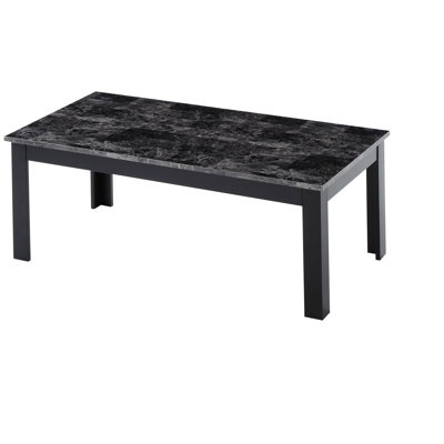 3Pc Set Traditional Style Rectangular Coffee Table And Square Shape End Table by Brayden Studio