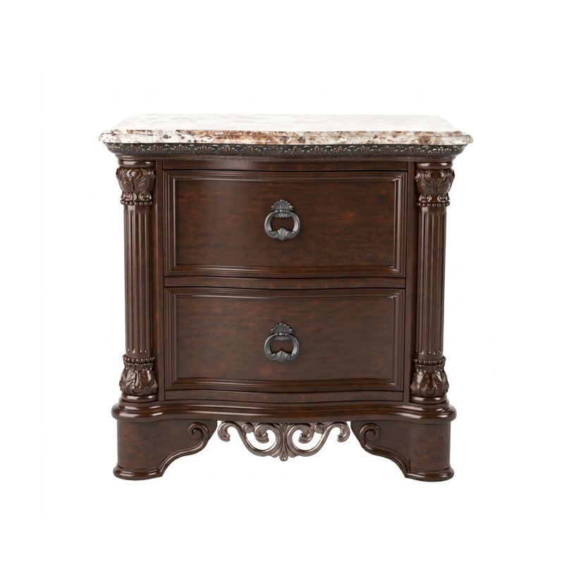 Annamari 30'' W Solid Wood Nightstand