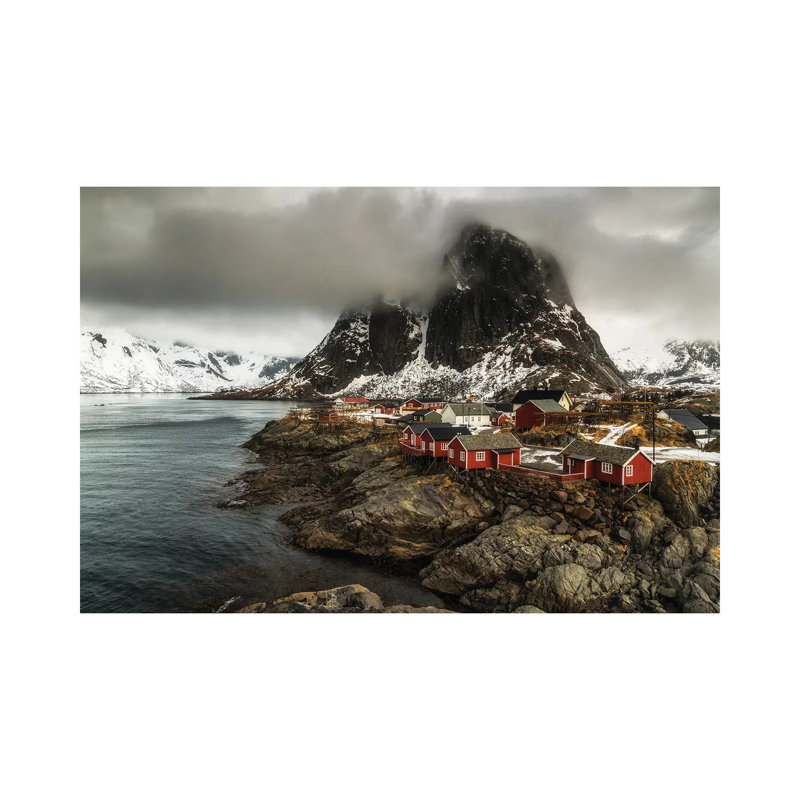 Winter In Lofoten Hamnoy - Norway by Mikolaj Gospodarek - Wrapped Canvas Print, 101.6 cm H x 66.04 cm W x 1.91 cm D