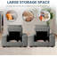 Canapé modulaire avec rangement pour sièges, canapé en chenille confortable pour le salon, le bureau, le siège profond, le chargement USB, avec housse amovible, gris clair, canapé simple-102673637
