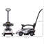 HOMCOM Push/Pull Ride On-71484289