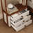 Large - Capacity Coat Rack with Drawers