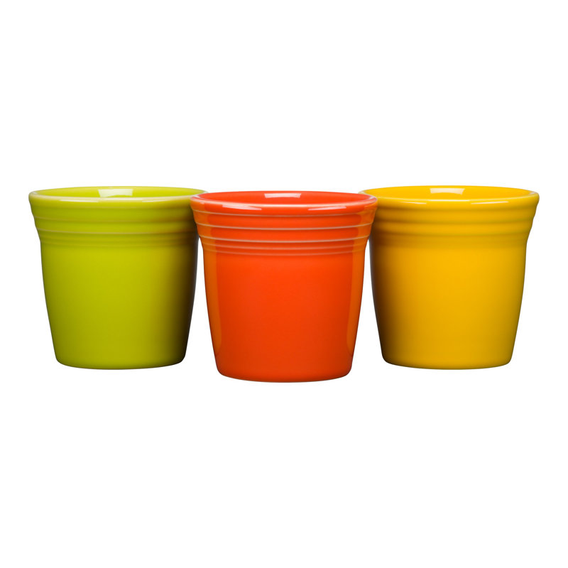 Bright Flower 3 - Piece Self-Watering Plastic Pot Planter Set, Bright