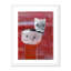Red Cat Painting by Kentaro Minauro-48620628-48620629