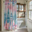Blue Fauna - Premium Shower Curtain-1882539290
