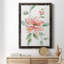 Peony Contour - reproduction d'art sur toile-455601240-455601241