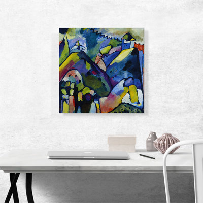 «Improvisation 9 1912» par Wassily Kandinsky - impression sur toile tendue