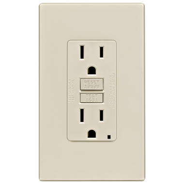 Leviton 15 Amp Decora Tamper-Resistant Duplex Outlet with Type A