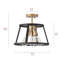 Luminaire semi-encastré 3 lumières Jekiah
