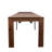 118.50in Multifunctional Extendable Desk, Manufacture, Space Saving Assembly, Walnut Sparkle Console Formation, Structure, Radiance-1980964865-1980964866