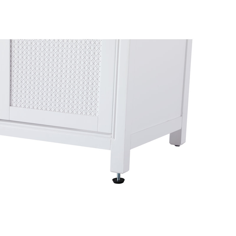 54 inch Double Bathroom Vanity, White
