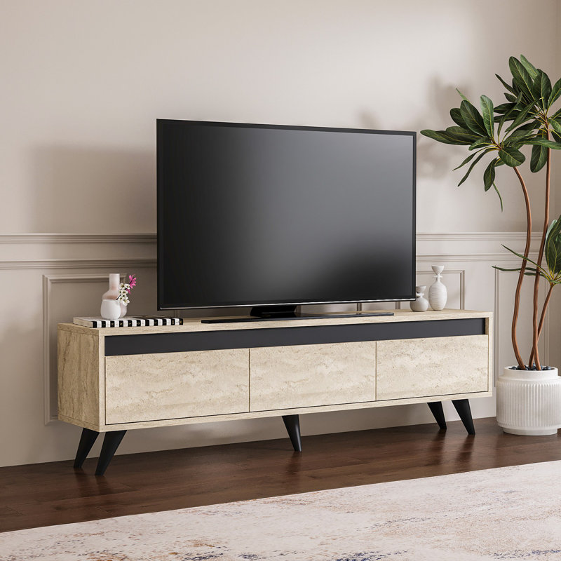 Meuble télé Duggan, Blanc