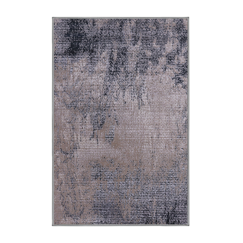 Broadwell Abstract Indoor Rug, Rectangle 4' x 6'
