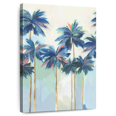 Harnek Sunset Teal Palms I