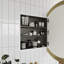 Recessed or Surface Mount Framed Medicine Cabinet-460912953