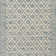 Anders Traditional Floral Wool and Nylon Blue Area Rug
