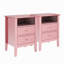 Philomena 2 Drawer Nightstand-561412724