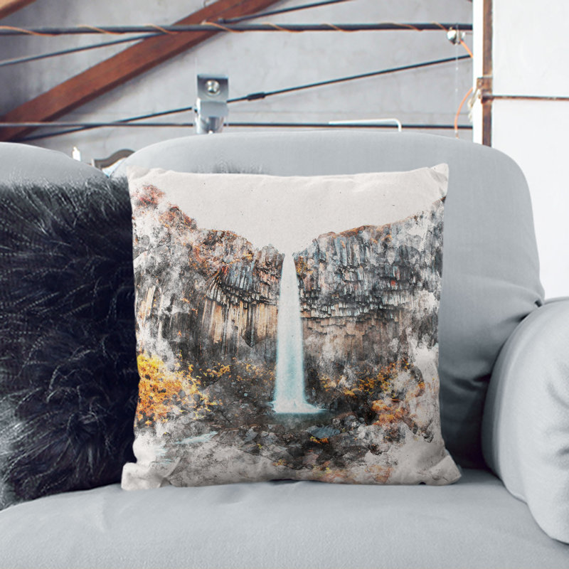 Square Cushion, 40cm H x 40cm W x 15cm D