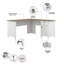 Bureau de direction en L Ozro-66063947