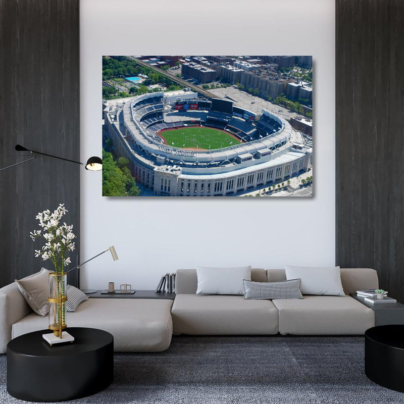 Yankee Stadium, 32" H x 48" W