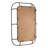 Metal Rectangle Wall Mirror