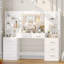 Meuble-lavabo à 61 tiroirs Latitude avec miroir et 3 modes de mode-1712922874