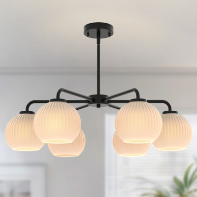 Lustre encastré 6 lumières Catoe