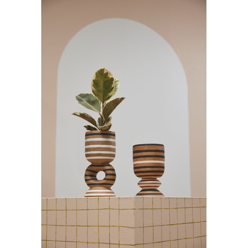 Trujillo Footed Pot 4.75"x 10.25"