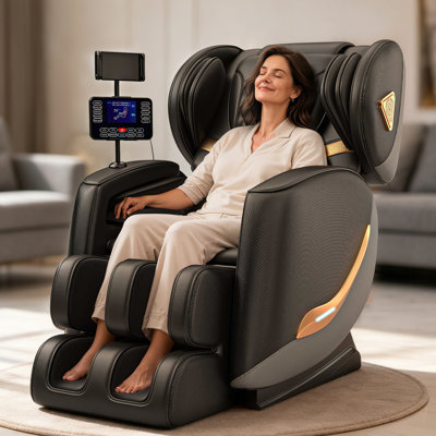 Fauteuils inclinables Zero Gravity Massage, cuir PU respirant, fauteuil de maison moderne