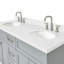 Ensemble de meuble-lavabo double 61 po Abell-330893940
