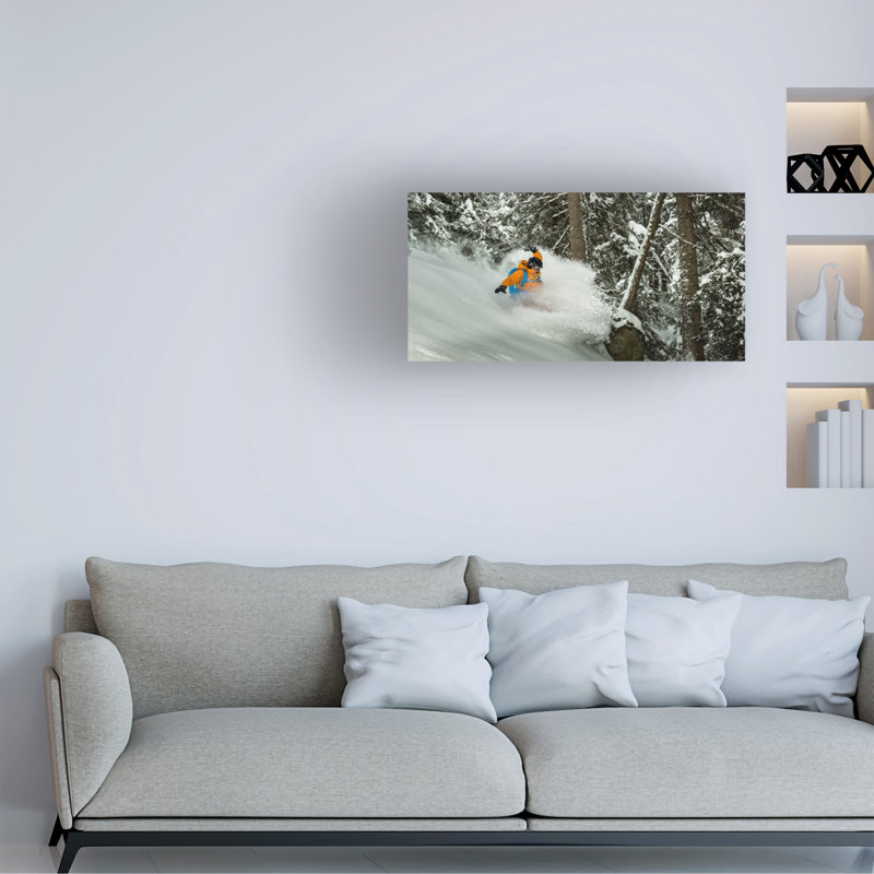 Art sur toile par Eric Verbest, H 10 po x l 19 po