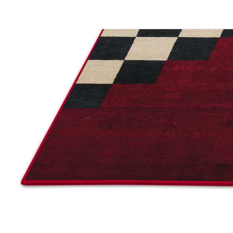 Tapis abstrait moderne 5252, Rectangle 7 pi x 10 pi