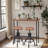 Joshan 6 - Person Pine Solid Wood Top Four Leg Dining Set