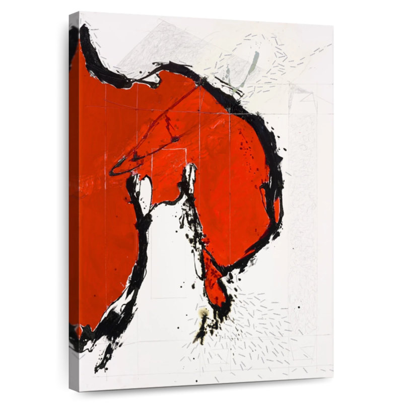 Abstract Splash III, 48" H x 32" W