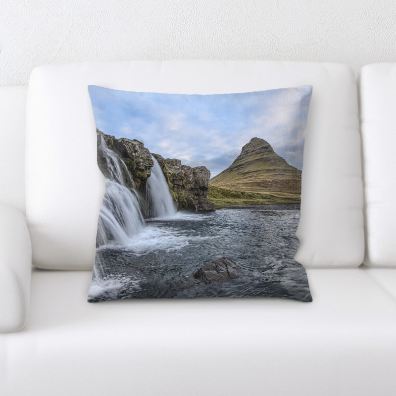 Microsuede Throw Pillow
