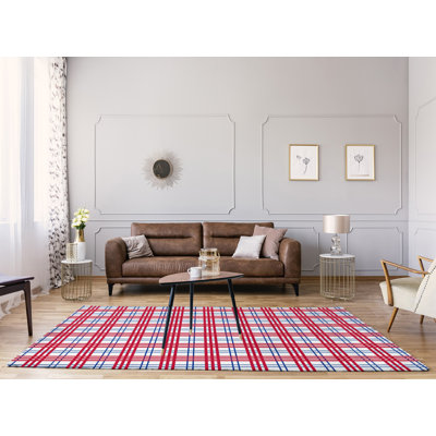 Plaid Indoor Rug