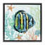  Art mural rayé sur toile flottante, "Angel Fish" par Carol Robinson-390076429-390076428